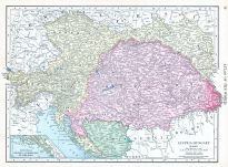 Austria-Hungary, World Atlas 1913
